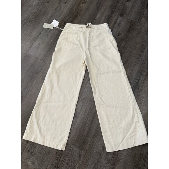 Joie Khaki Wide Leg Trouser Pants Women's Size 12 NWT - Picture 7 of 8